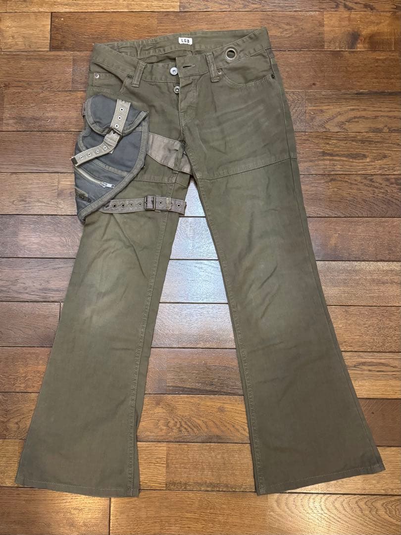 ルグランブルー　LGB WOLF フレアカーゴパンツ
