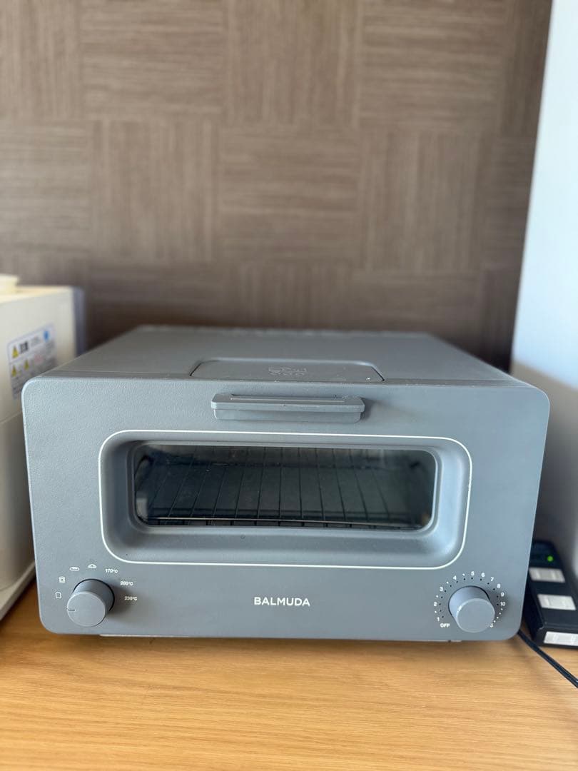 【BALMUDA】スチームトースター K01E-GW 中古 動作確認済