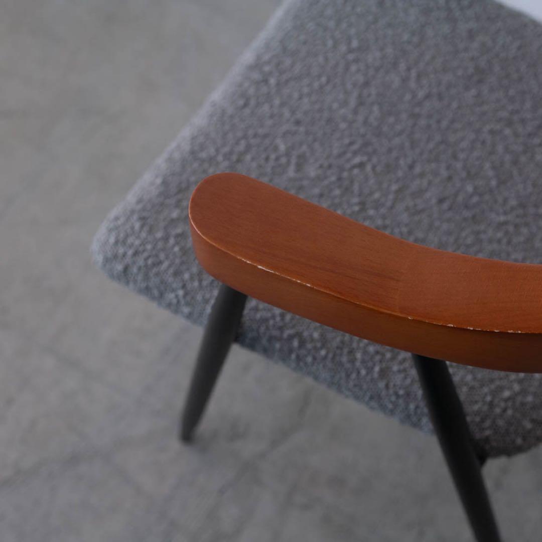 アームチェア ビーチ材　アイアン