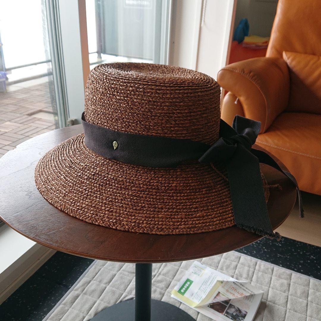 【美品】ヘレンカミンスキー ラフィアハット