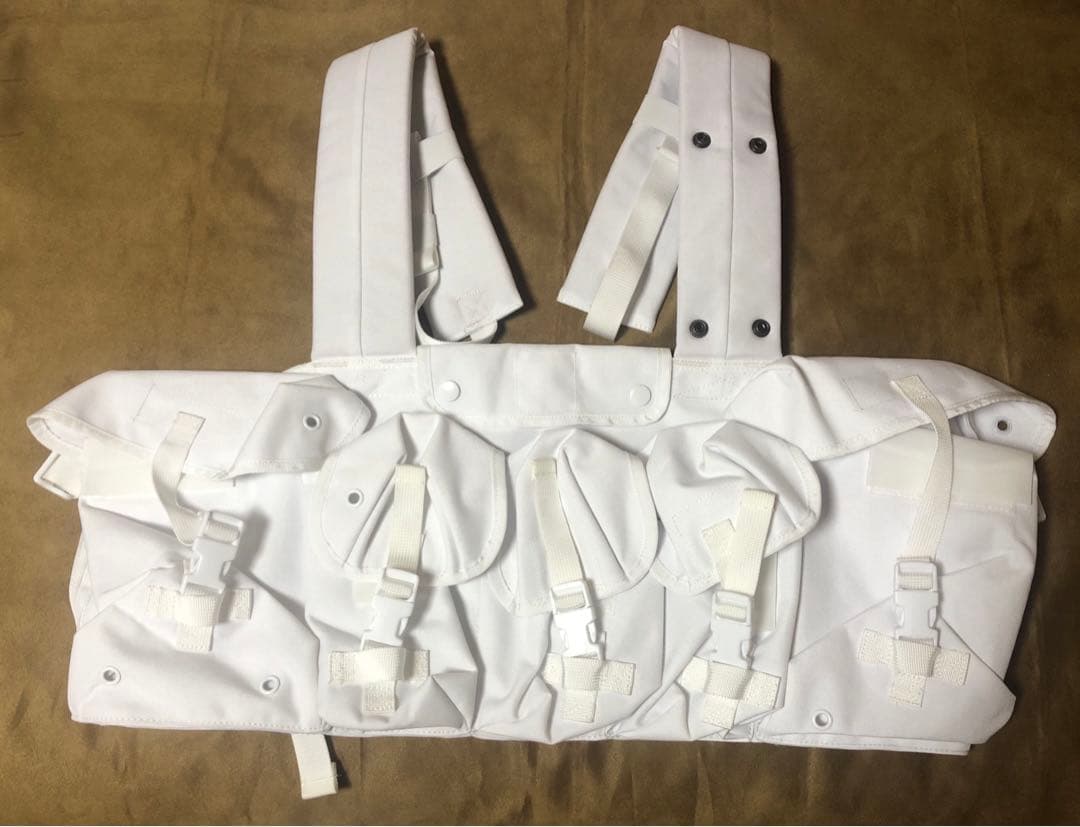 【実物】 寒冷地用チェストリグ　白