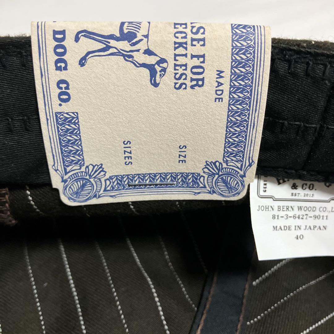 未使用！THE H.W.DOG&CO.D-00660 ブラウン 名作キャスケット