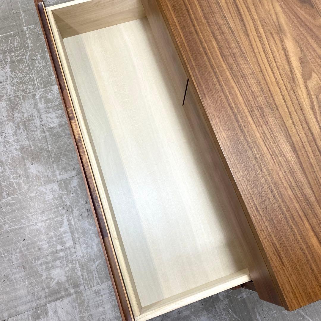 MUJI 無印良品 チェスト 引き出し 収納 4段 ウォールナット材突板