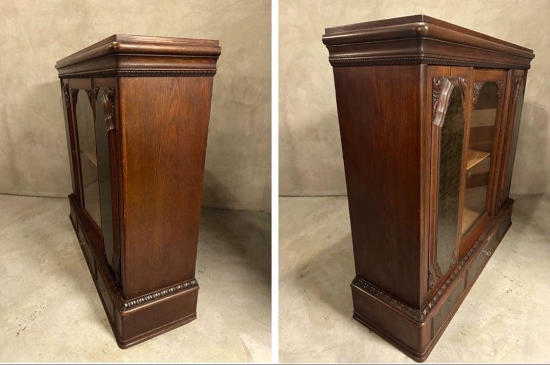 【東京都23区内は送料無料】　サイドボードスペース　ショーケース　チェスト　箪笥