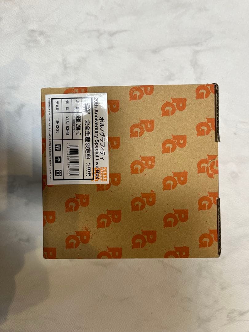 ポルノグラフィテイ20th AnniversarySpecial LiveBox