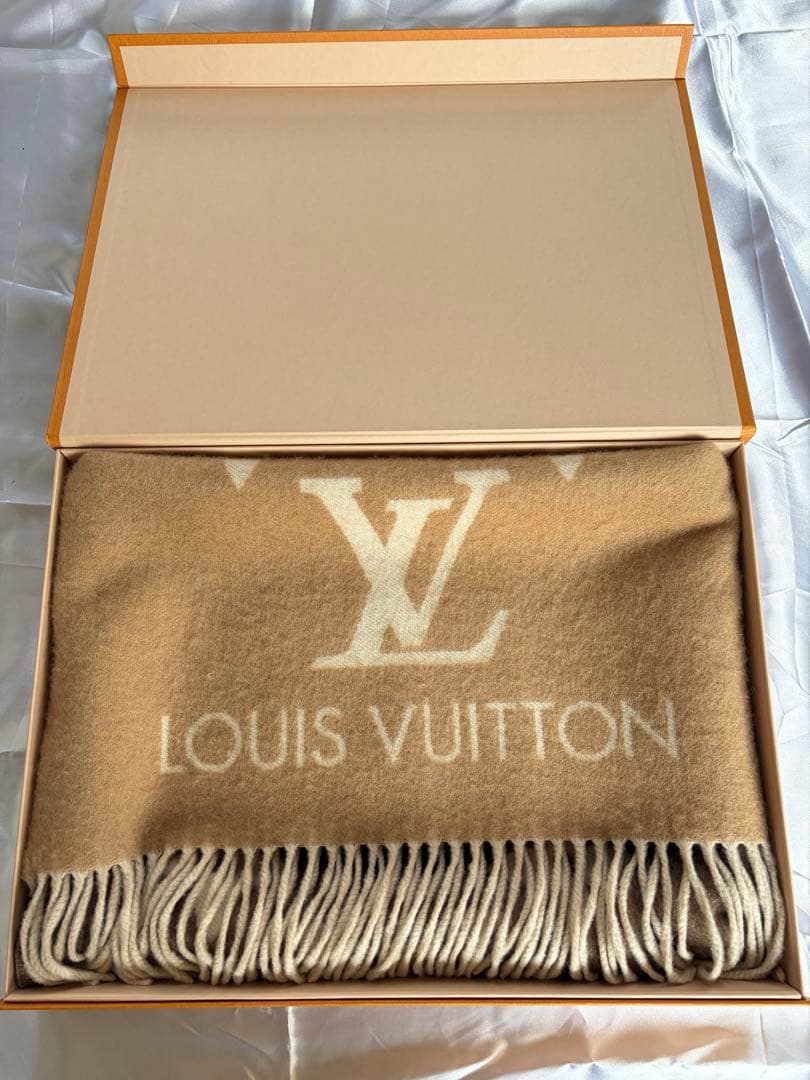 極美品 Louis Vuitton マフラー レイキャビック グラディエント