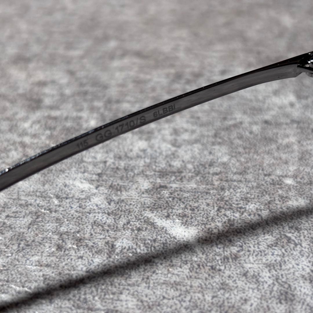 小物 00s y2k GUCCI Square Shield Sunglasses