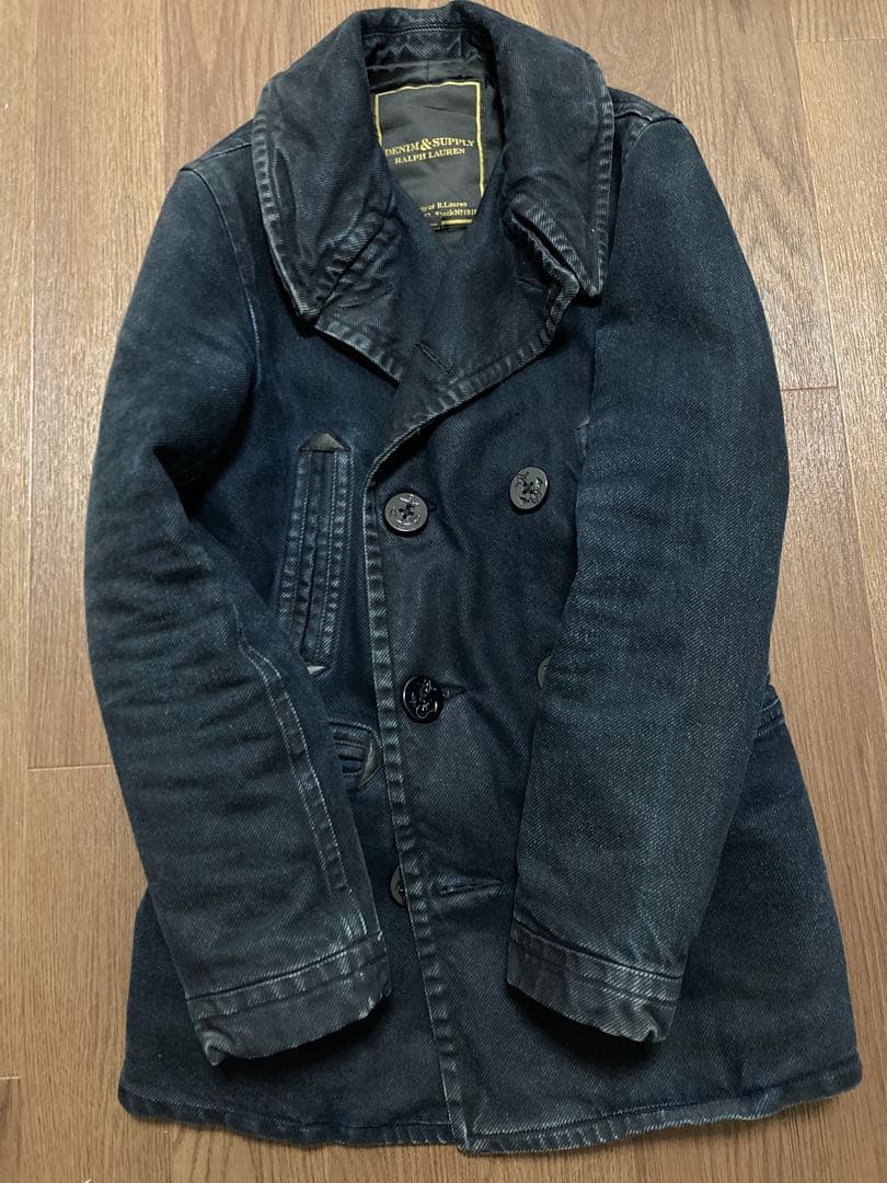 Denim&Supply RalphLauren デニムピーコート　激レア