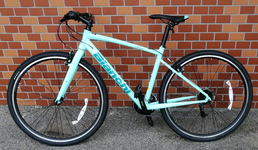 Bianchi c sport 1クロスバイク【未使用室内保管】直接渡し＋ライト