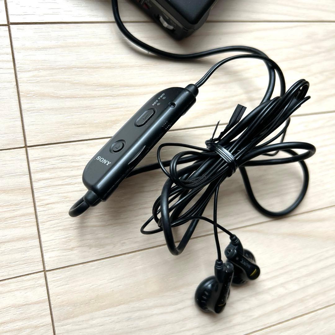 ジャンク SONY カセットウォークマン 2台セット 単三電池アダプター付