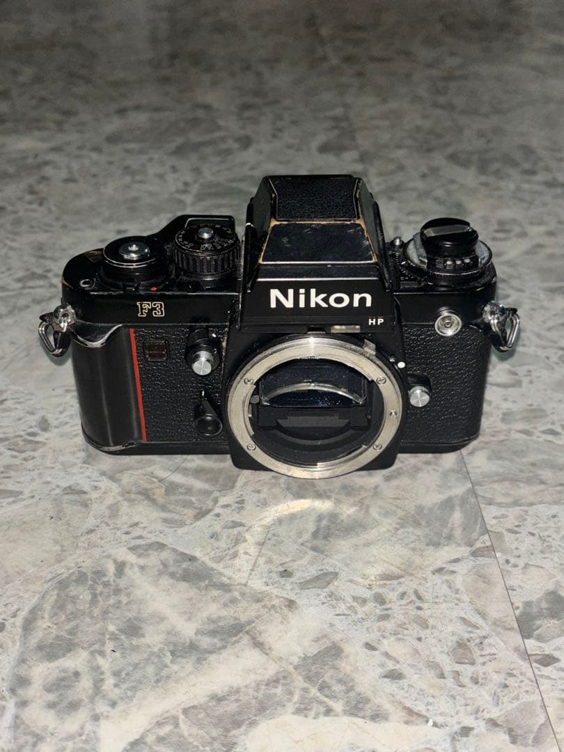 Nikon F3 一眼レフカメラ 望遠レンズ付き