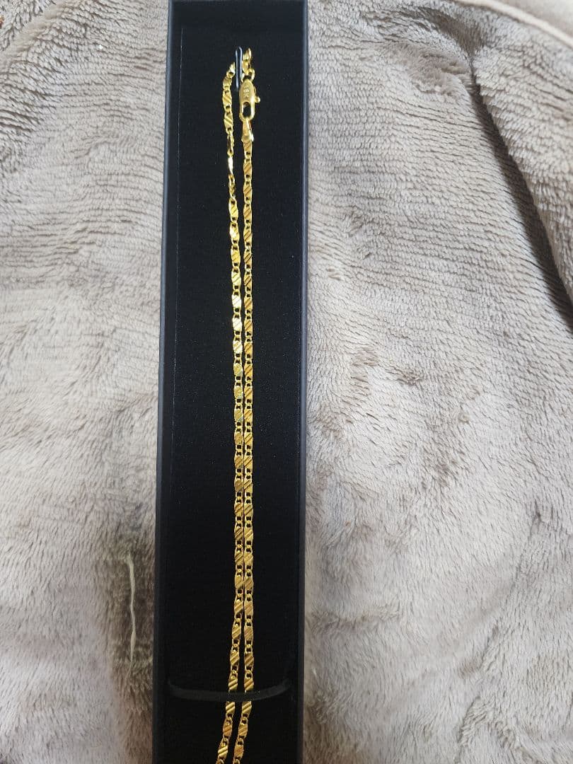 細 チェーンネックレス