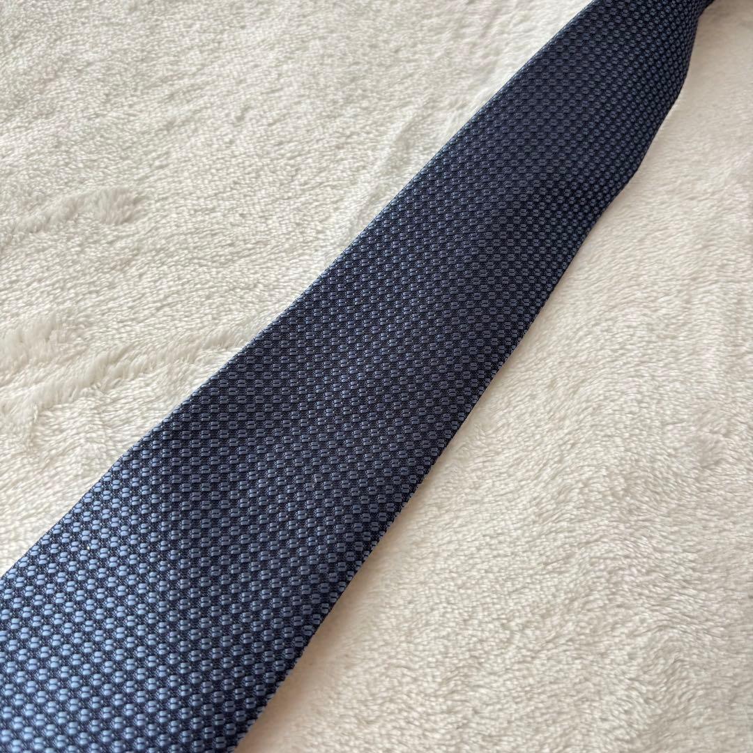 【未使用級✨️】グッチ GUCCI ソリッドタイ シェリーライン メンズ ネクタイ