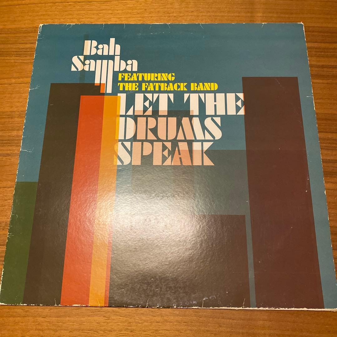 Bah Samba Let The Drums Speak 激レア廃盤レコード