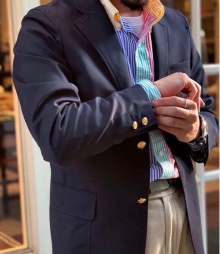 BEAMS PLUS 3B Blazer Combat Wool Lサイズ