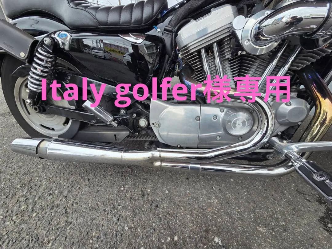 ハーレーダビットソン　サンダーヘッダー　マフラーxl883 xl1200
