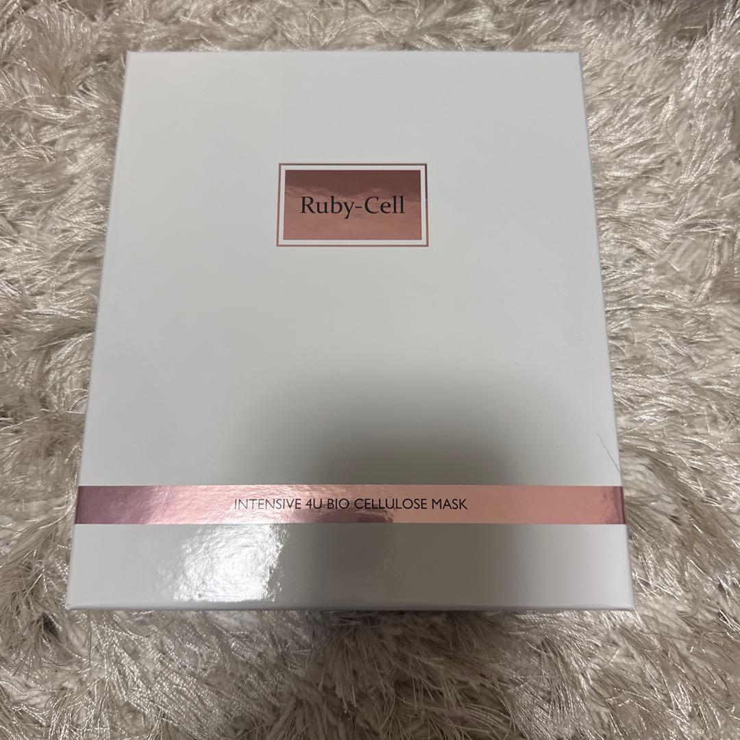 ルビーセルインテンシブ4Uセラム 　　　　バイオセルロースマスク10枚