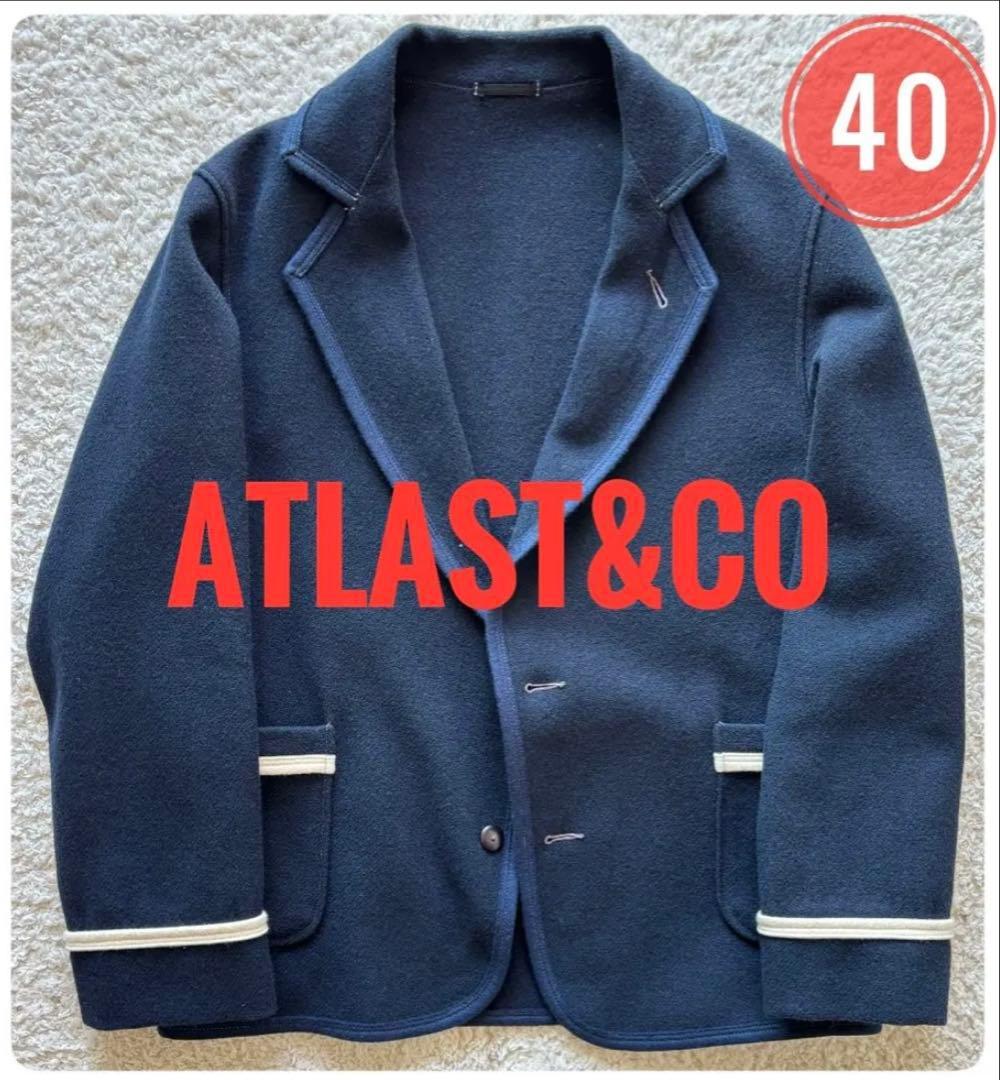 【24AW】Atlast&co NAVY JACKET 40