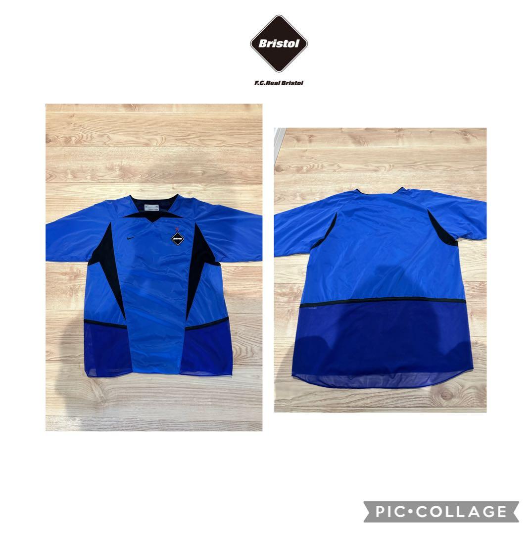 日本製 NIKE×FCRB ブリストル Wレイヤー ゲームシャツ