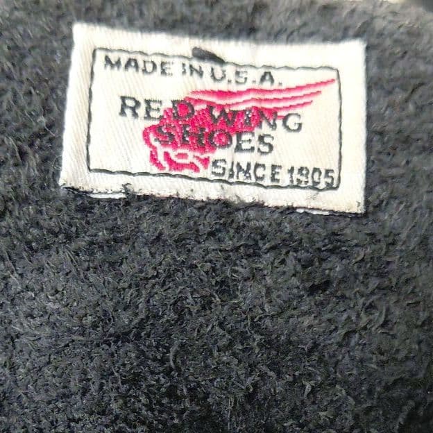 超希少✨REDWING 206 初期スーパーソール スチールトゥ無 茶芯 刺繍羽