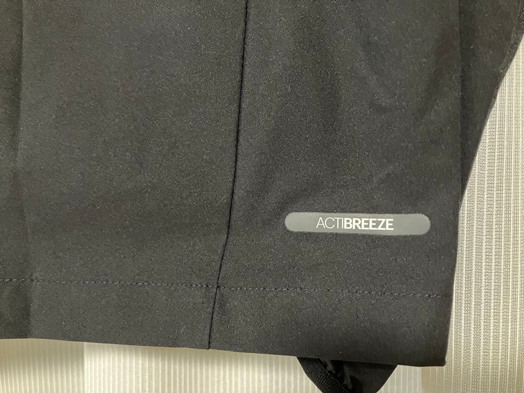 美品 アシックス ACTIBREEZEウーブンジャケット L 黒 SEIKOレア