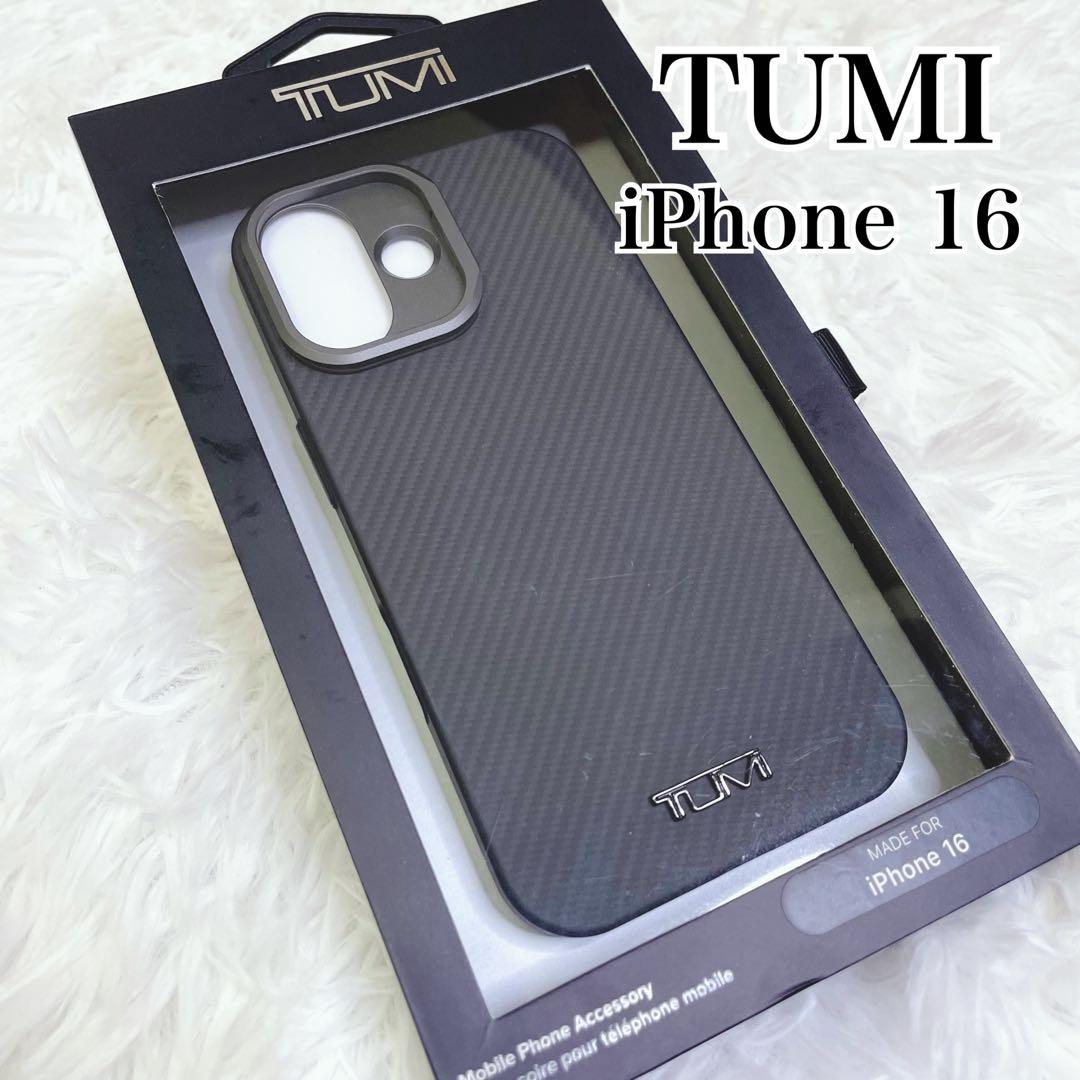 ■極美品■ TUMI トゥミ iPhone16 対応 スマホケース メンズ