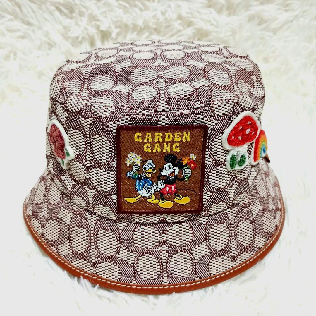 限定　美品　COACHx Disneyコラボ　バケットハット