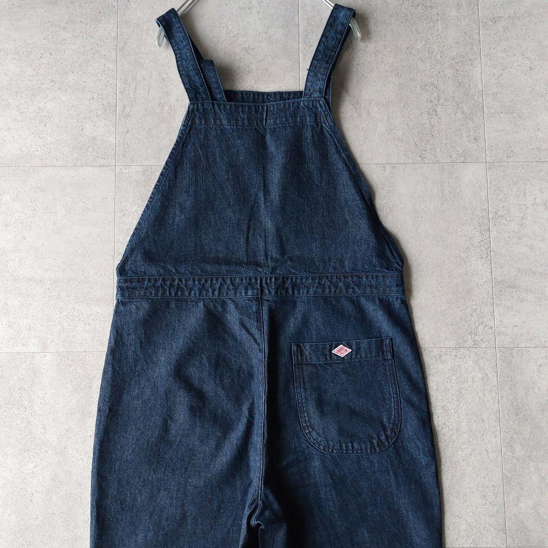美品 ダントン DANTON デニムオールインワン 36 オーバーオール