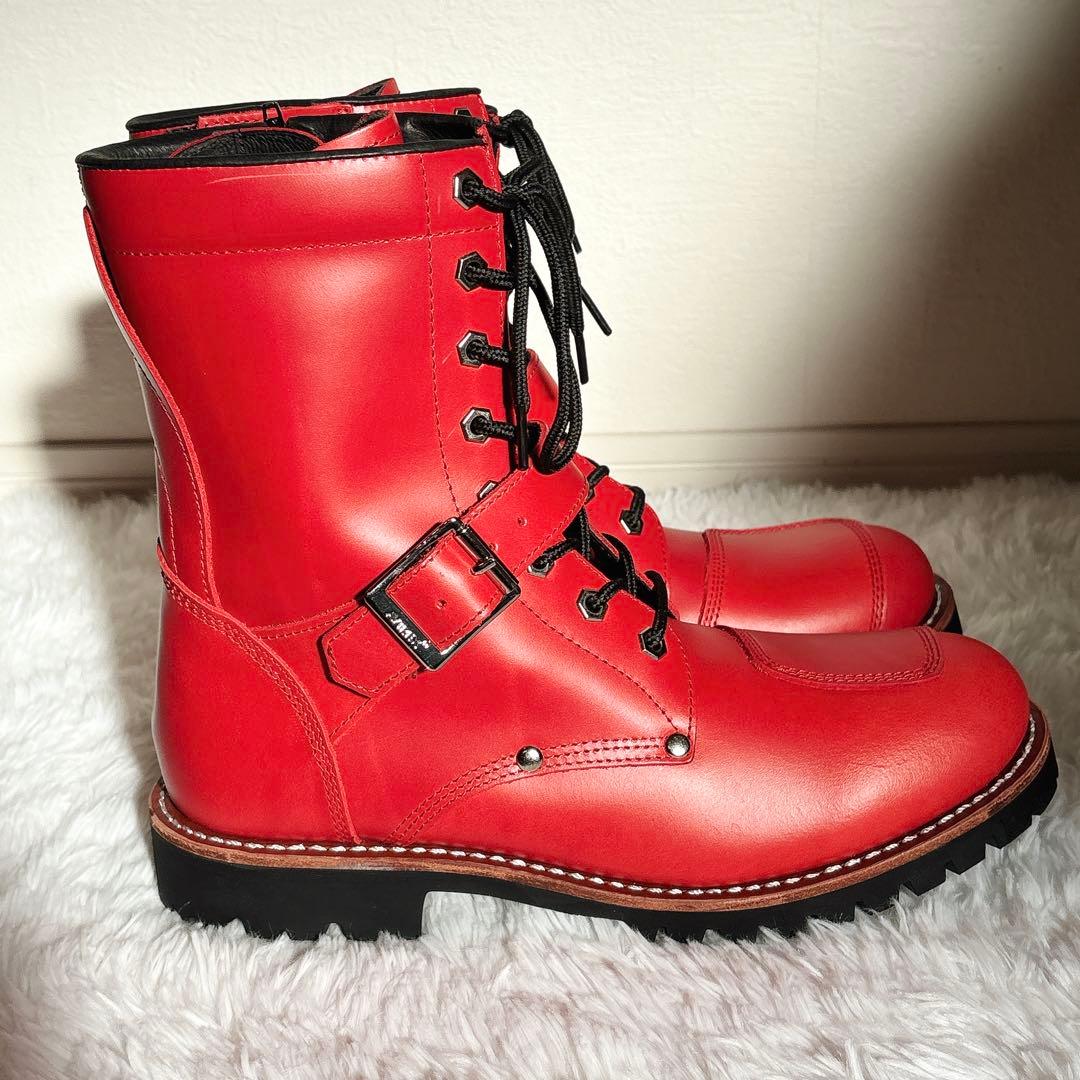 ✨未使用級✨ アヴィレックス AV2100 YAMATO レザーブーツ レッド