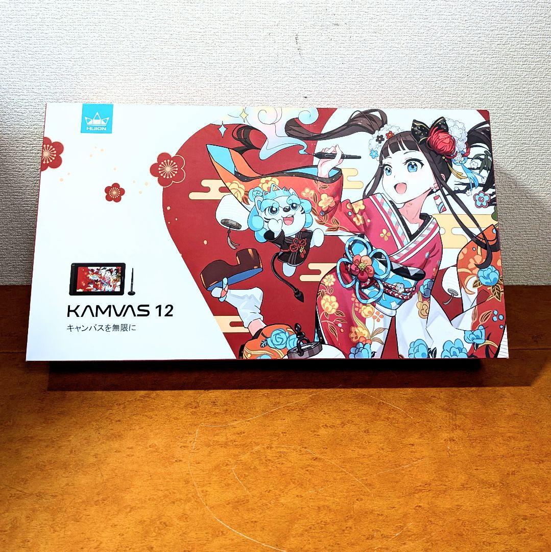 【美品】液晶タブレット 液タブ HUION KAMVAS12
