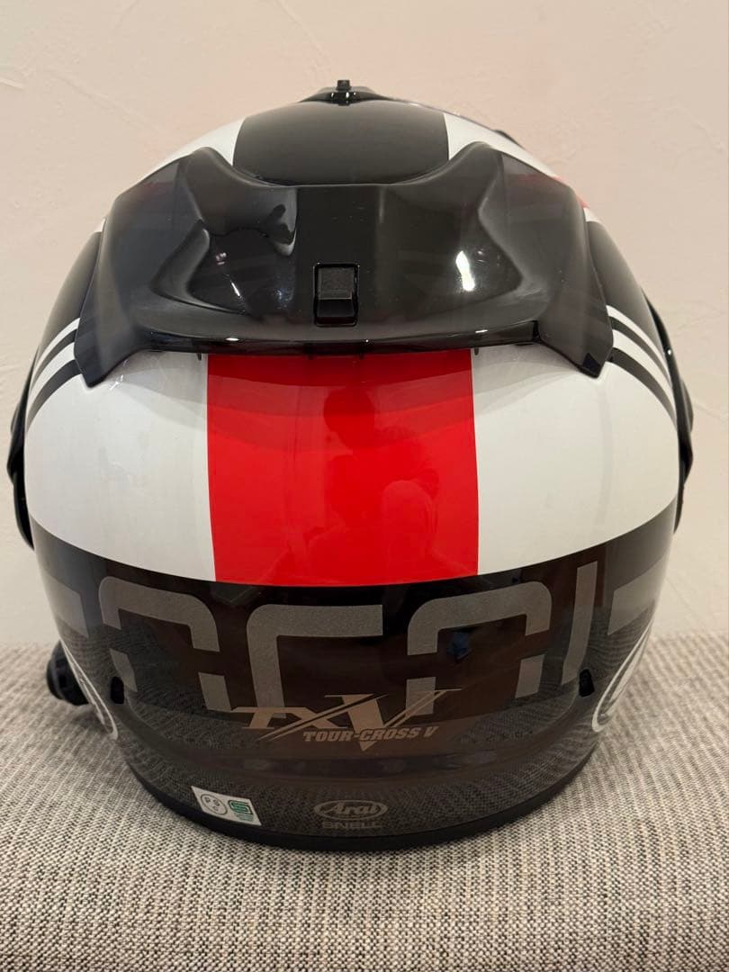Arai ツアークロスV 57-58 M/L共通帽体 B+COM PLAY付美品