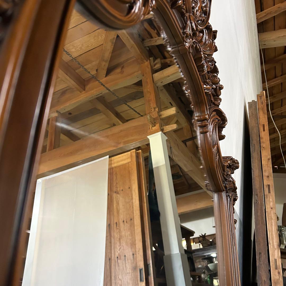 イタリア 大型 ミラードレッサー 壁掛け鏡 大きい