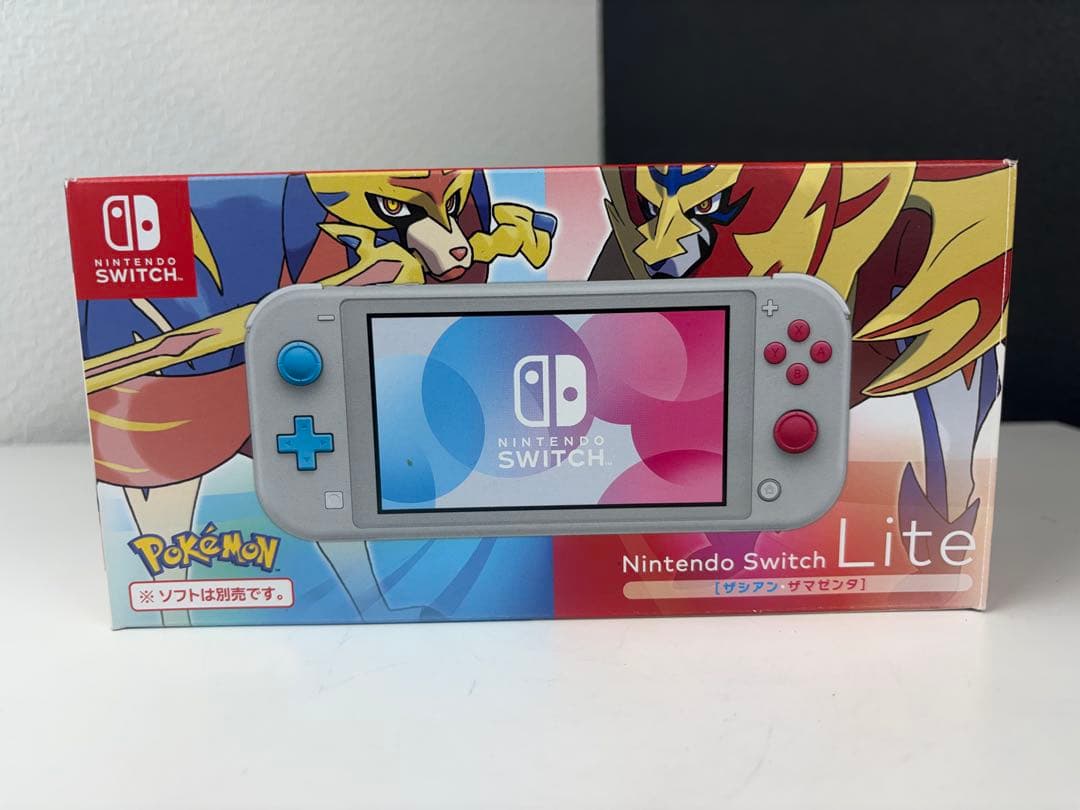 Nintendo Switch Lite 本体　ポケモン　ザシアン・ザマゼンタ
