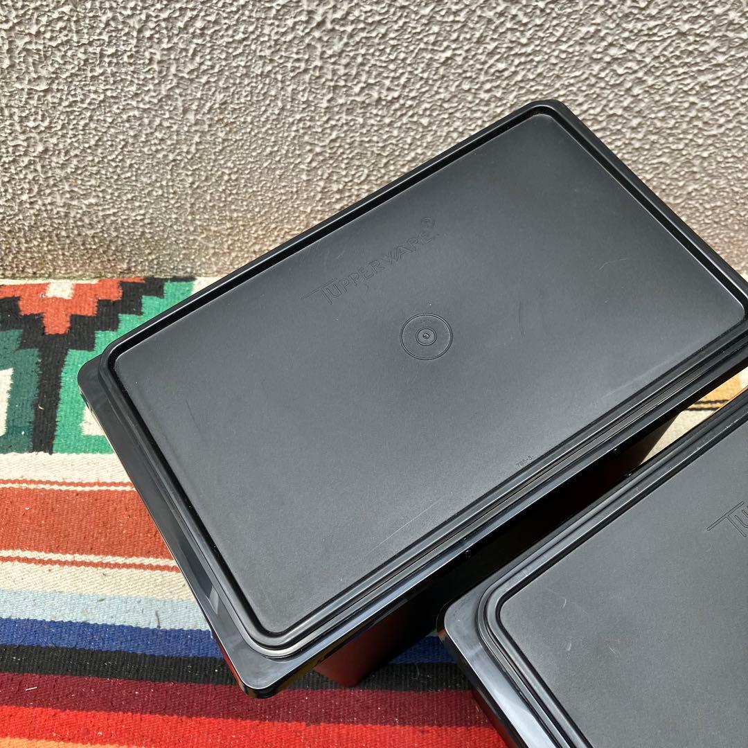 ◆ タッパーウェア １０キロキーパー ２点セット ◆ライスキーパー