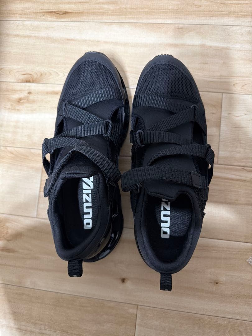 WAVE PROPHECY STRAP ブラック　ミズノ　サンダル　28.5