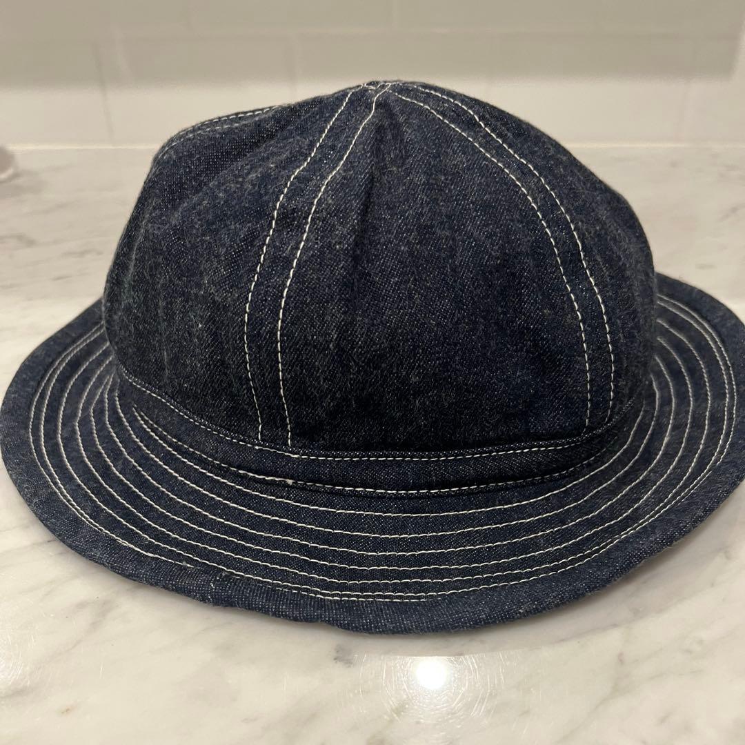 ブッチャープロダクツ デニム　ハット　アットラスト m37