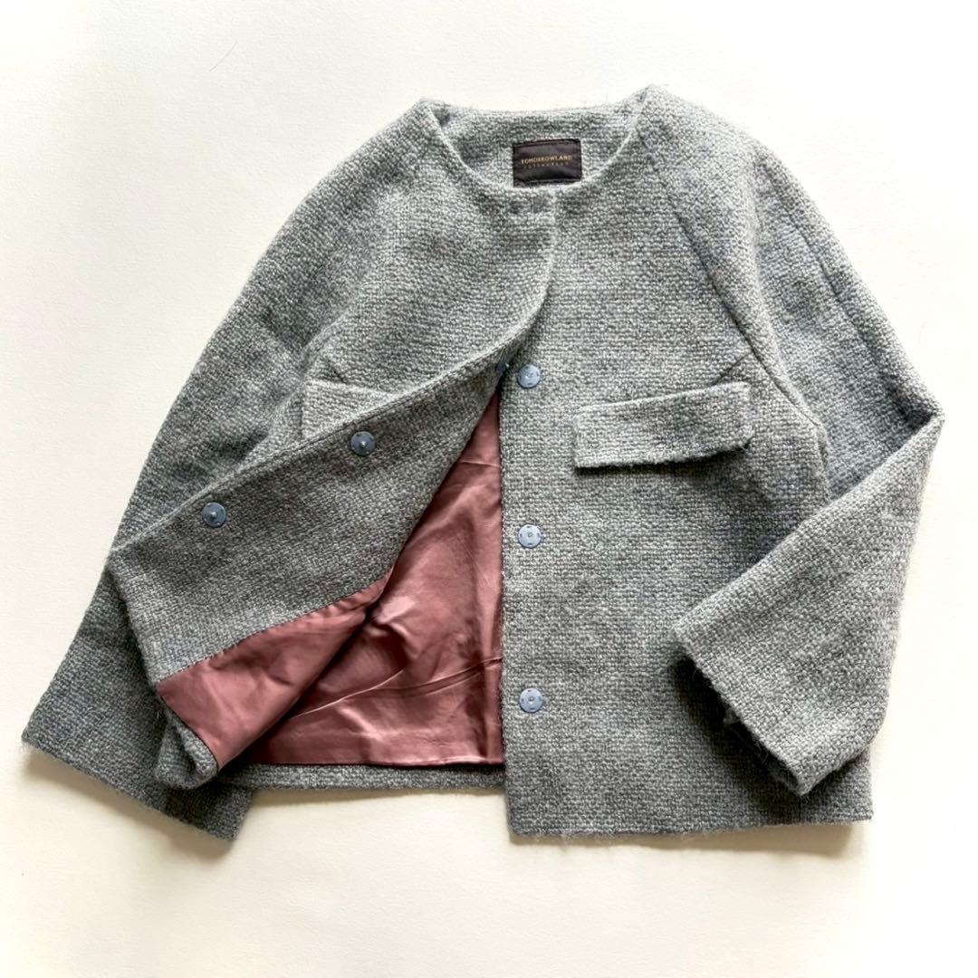 TOMORROWLAND Collection 上質ツイード Aラインジャケット