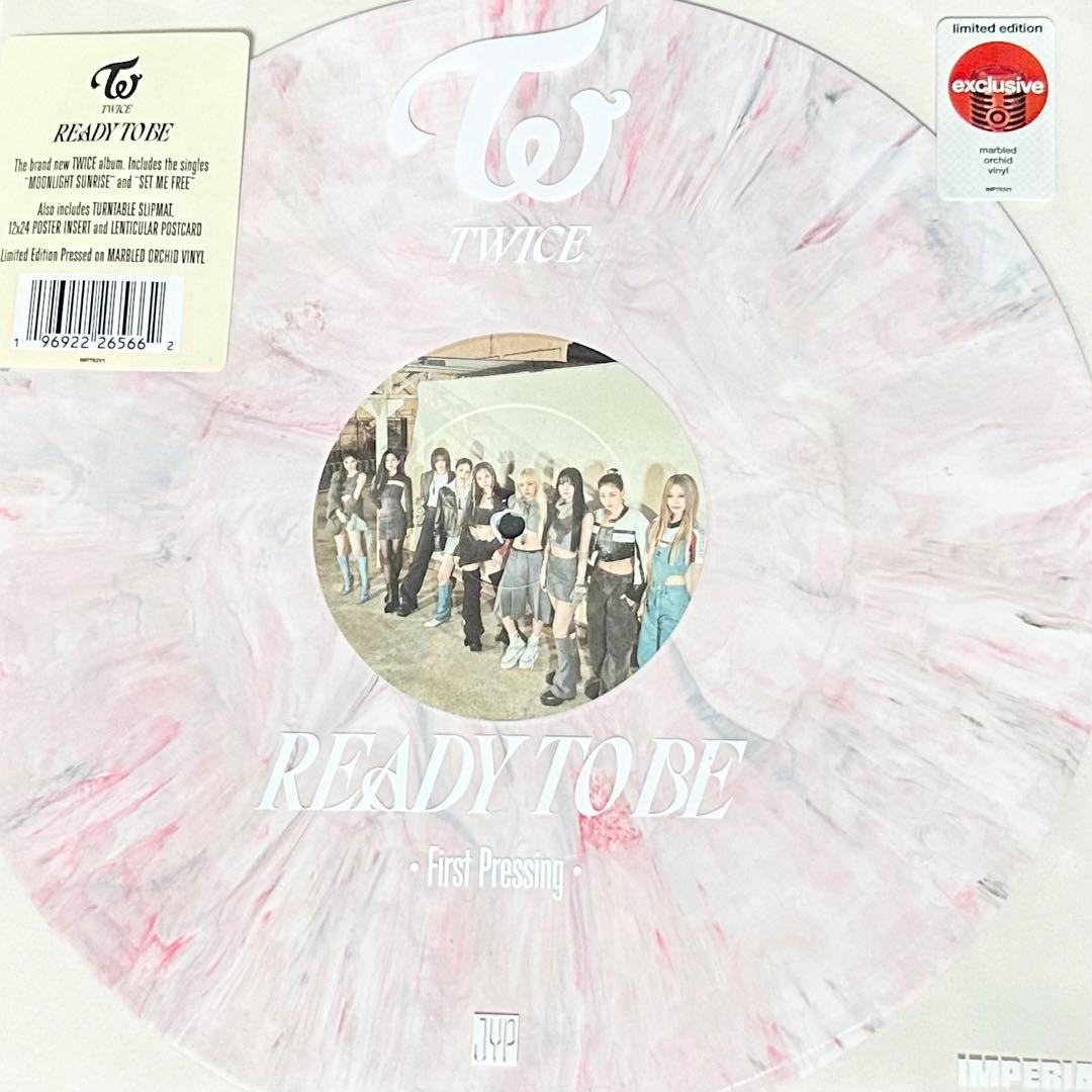 TWICE twice アナログ レコード READYTOBE 最安値