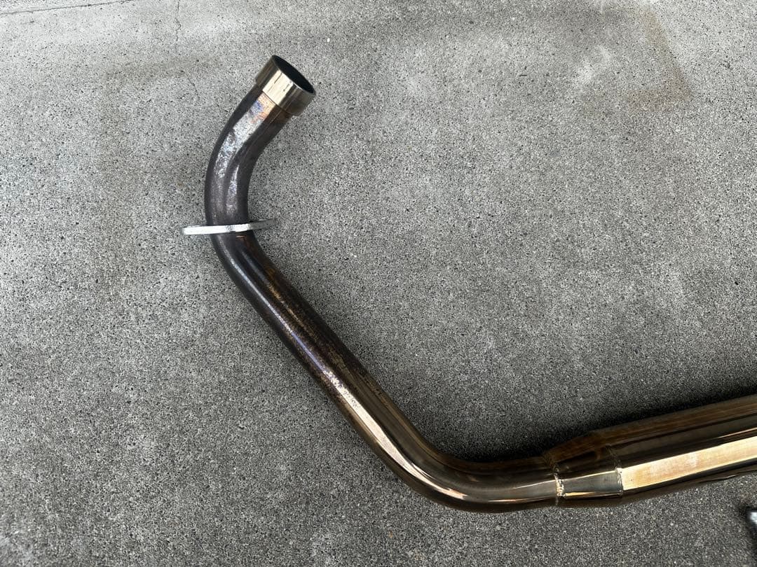 スズキ　GN125 GN125Hステンレス　弾丸マフラー　ボルトセット　中古品