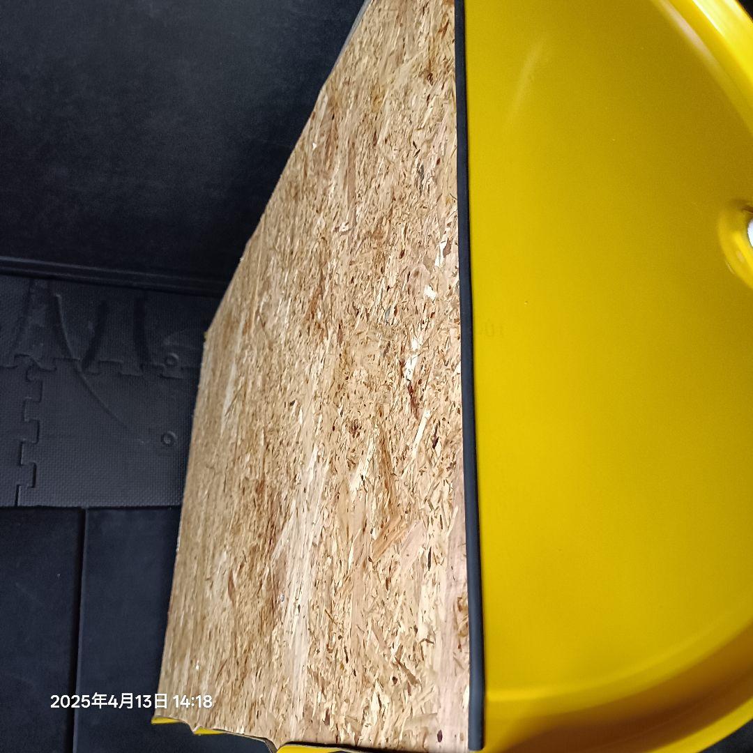 カメムシ品！200㍑ドラム缶remakeBOX３段【イエロー】