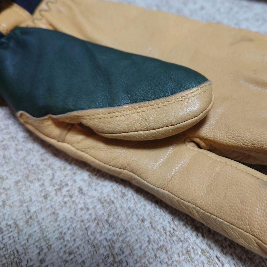 Hestra 3-Finger Full Leather short グローブ