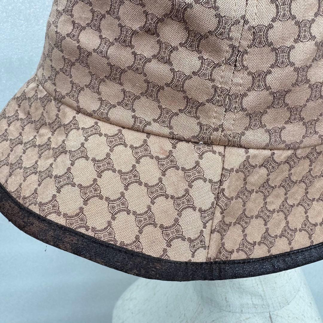 【お買い得】CELINE マカダム　バケットハット　オンワード　サイズ54