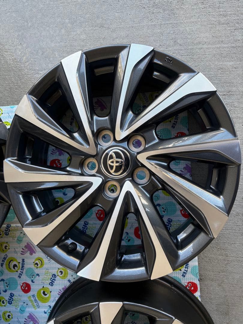 トヨタ 90 ノア ヴォクシー 17インチ 純正アルミホイール 4本