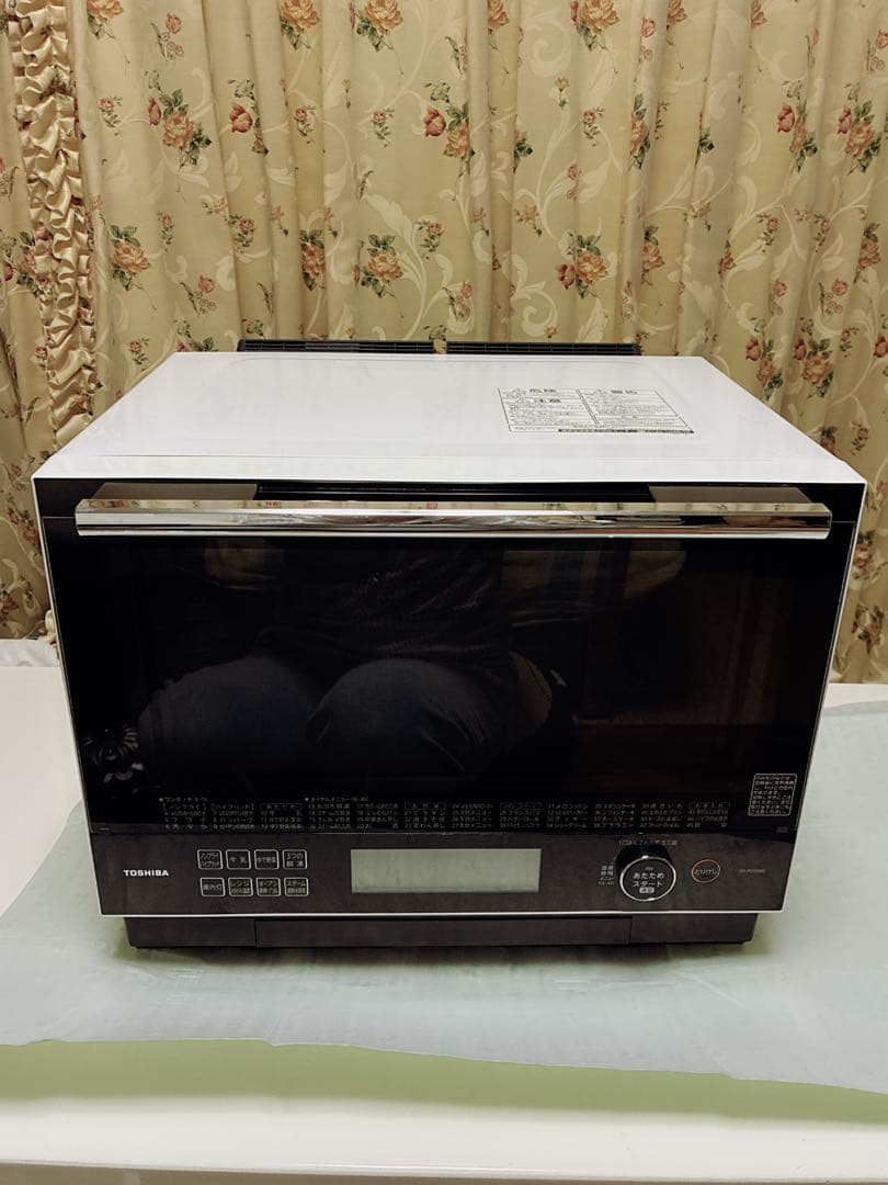 東芝TOSHIBA 過熱水蒸気オーブンレンジ ER-PD3000 W動作確認済み