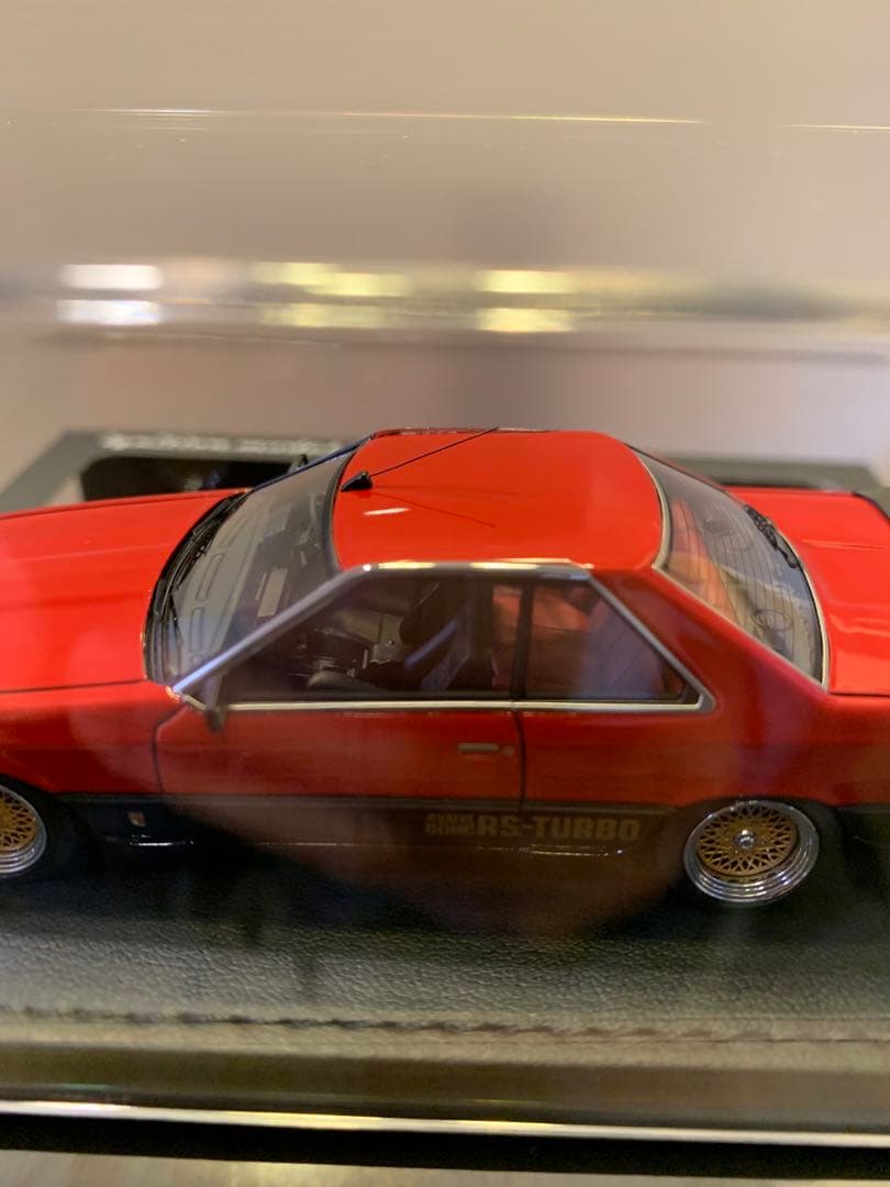 イグニッションモデル　1/43 スカイライン　RSターボ　R30 レッド