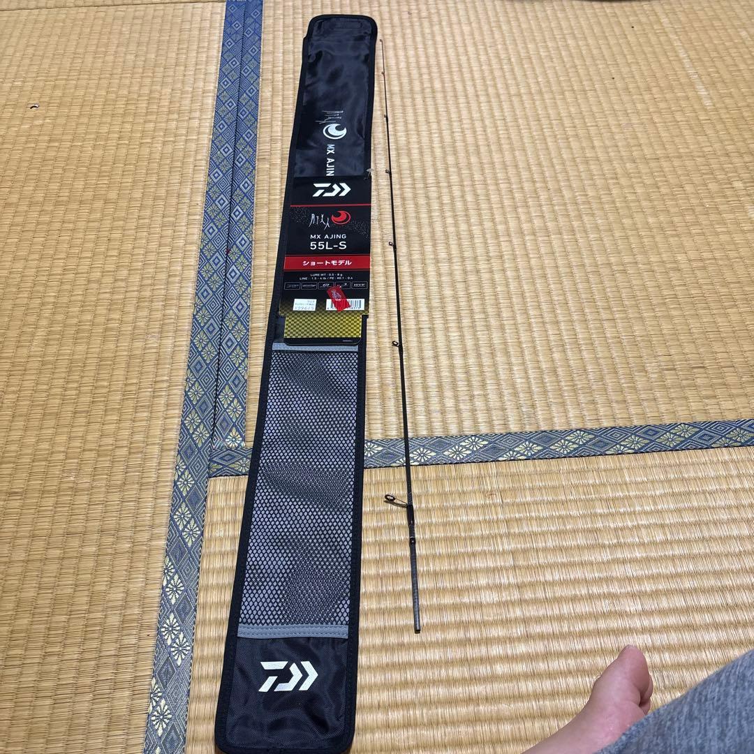 アジングロッド　ティップのみDaiwa25月下美人MX AJING55L-S.J