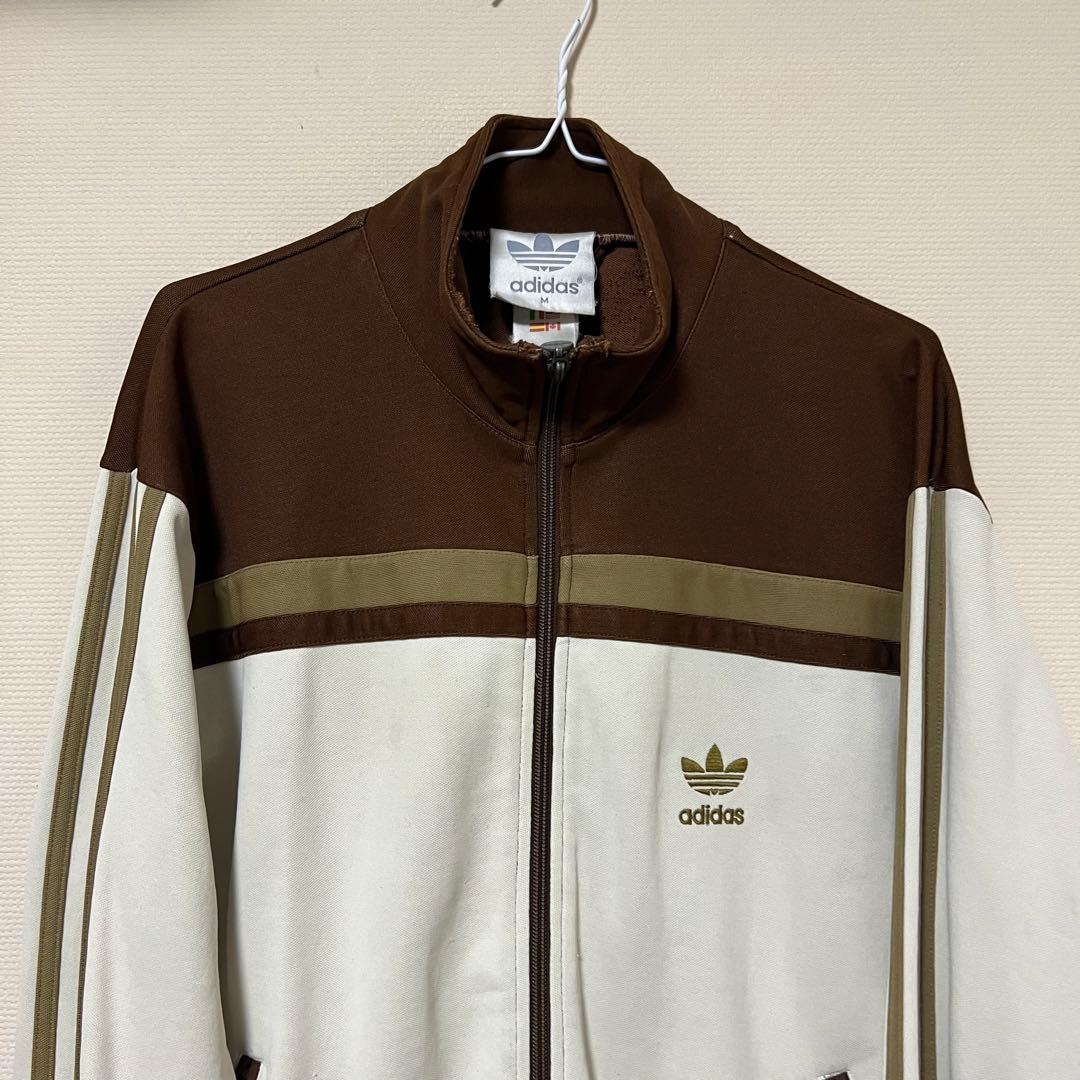 【vintage】80-90’s万国旗adidasトレフォイルトラックジャケット