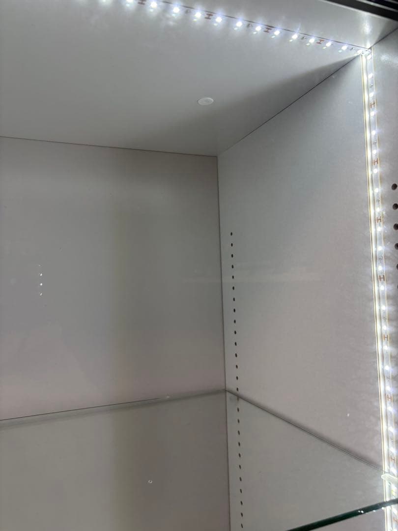 JAJAN ワイド ハイタイプ 引き戸 幅83cm×奥行39cm LED付き