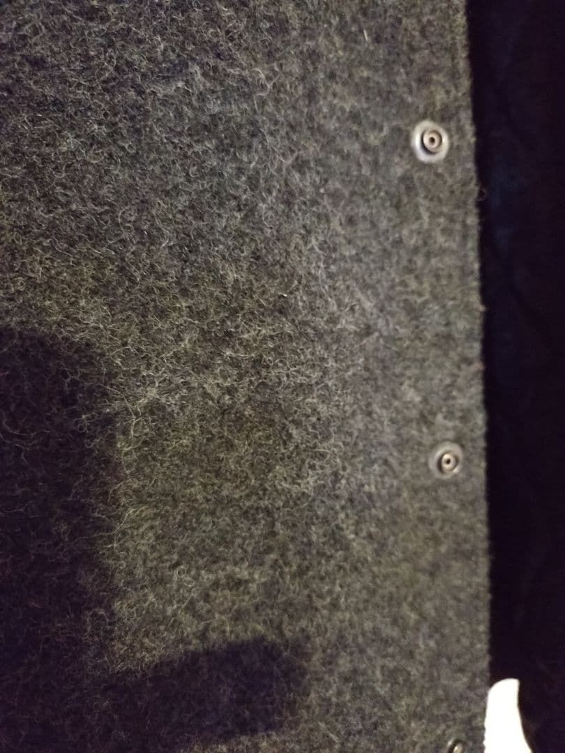 NOID ノーアイディー スタジャン ウール レザー袖 CAMBIO 革ジャン