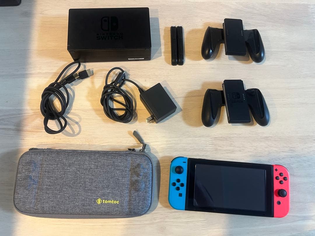 【美品】Nintendo Switch 本体（バッテリー強化版）2021年購入